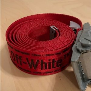 Off white belt Industrial
